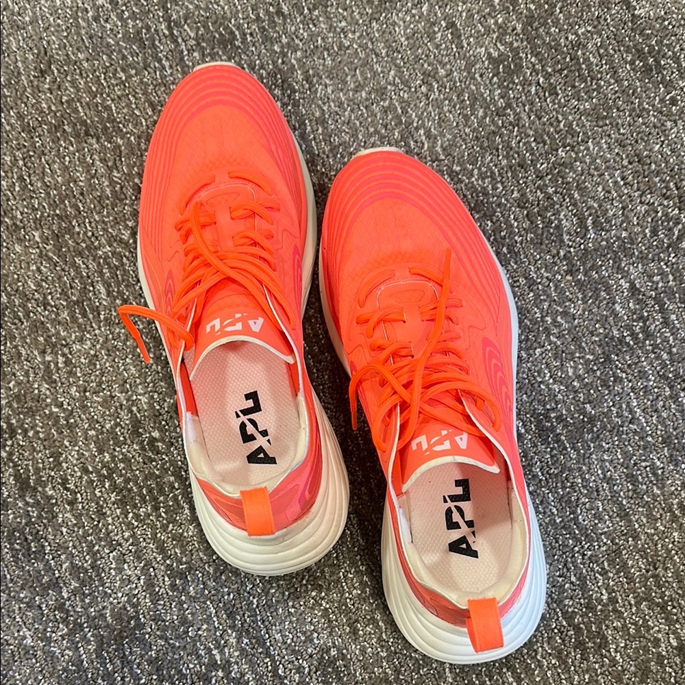 APL Orange Athletic Shoes Lightweight Mesh -  APL Streamline Sneaker